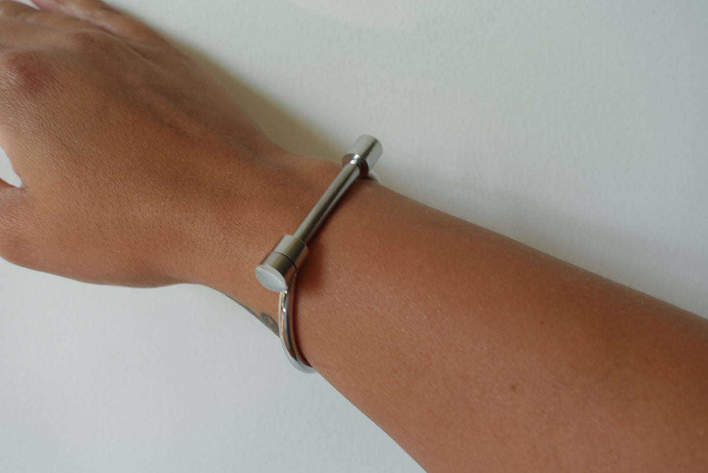 Chrome Bar Bangle