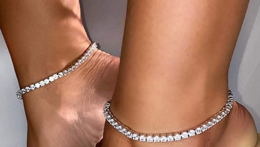 WHITE GOLD TENNIS GIFT SET