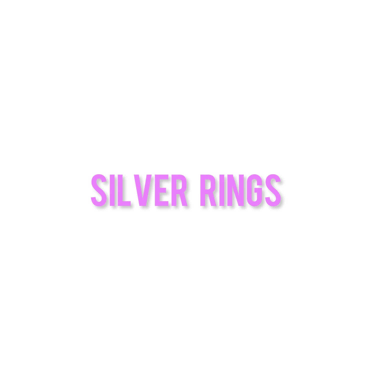 SILVER RINGS