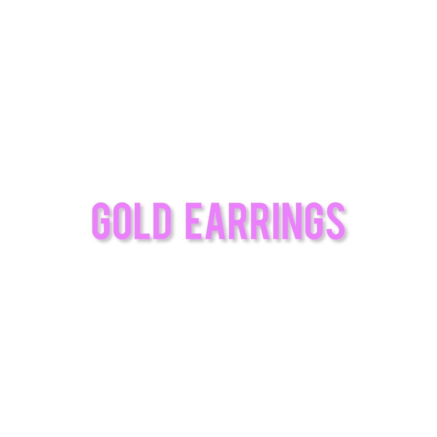 GOLD EARRINGS