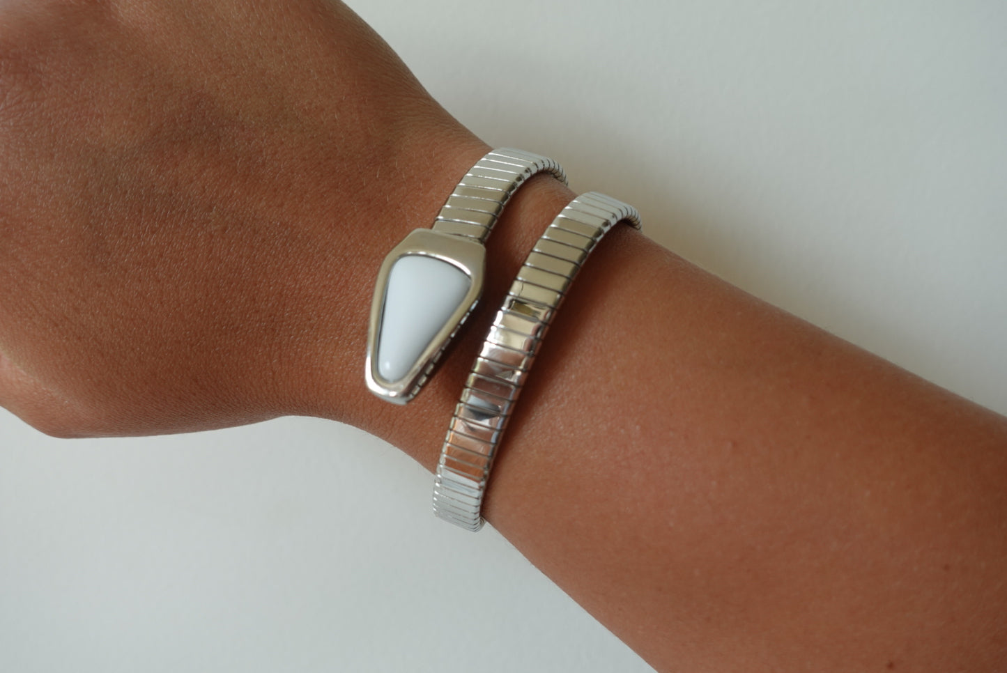 White Head Bracelet
