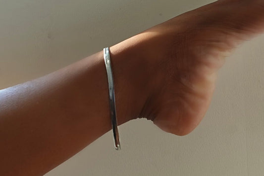 Herringbone Anklet