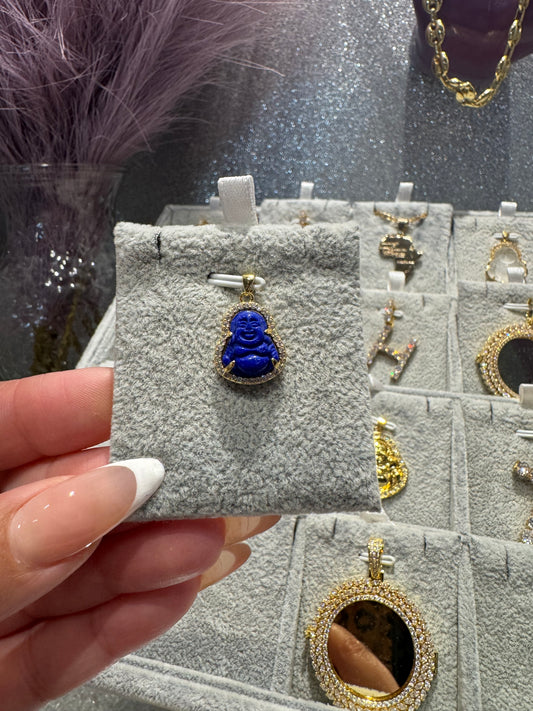 Mini Blue Buddha