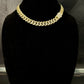 Iced Cuban Choker-gold