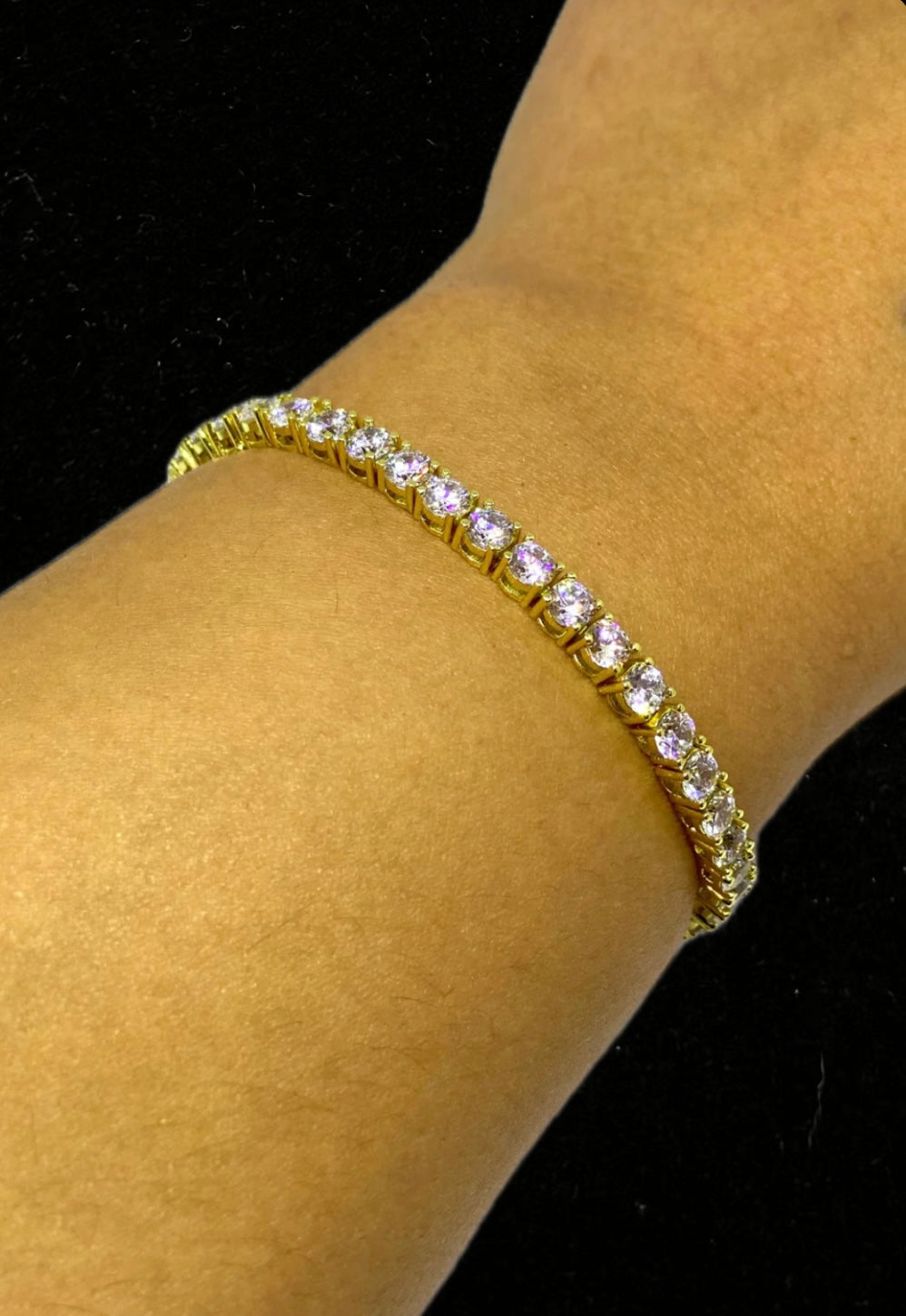 Tennis Bracelet- gold