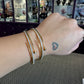 Nail Bangle w/a Twist