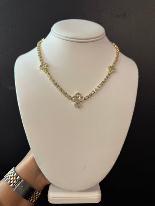 Chrome Cross- gold