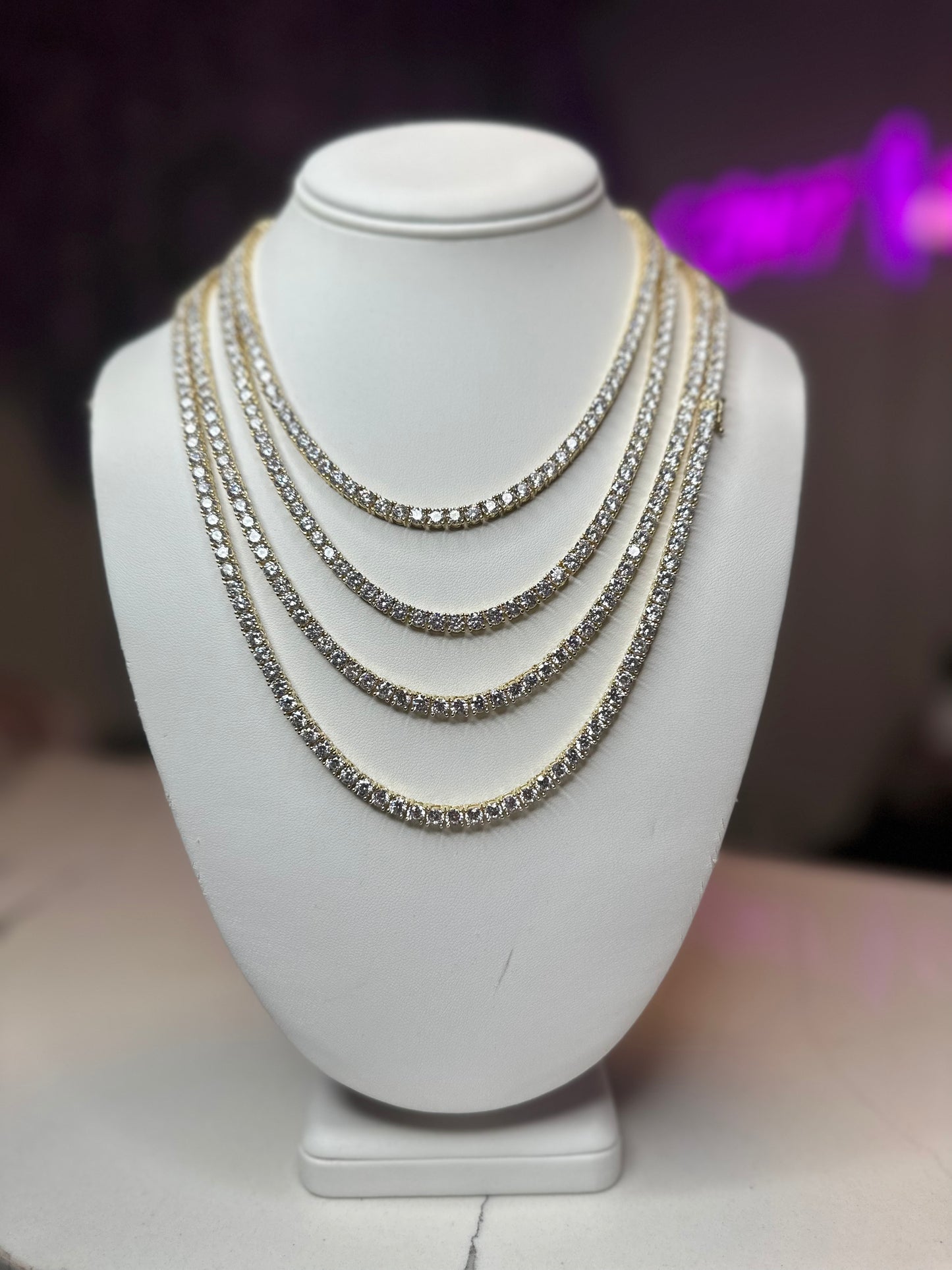 Tennis Necklaces