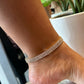 Three-Peat Anklet