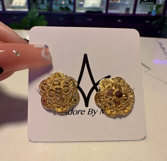 24 Karat Studs