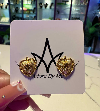 24 Karat Studs