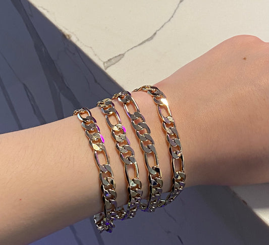 Cut Cuban Bracelet