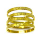 Roman Numeral Bangle- medium