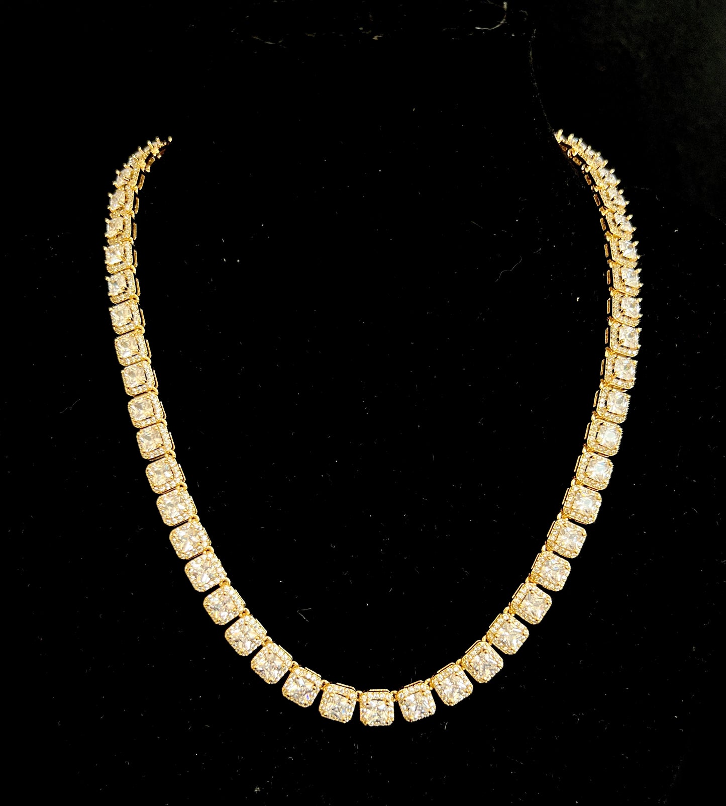 Princess Cut Necklace