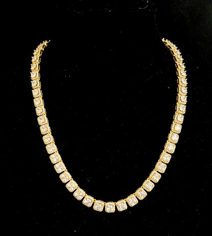 Princess Cut Necklace