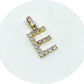 Gold Diamond Letters Charms