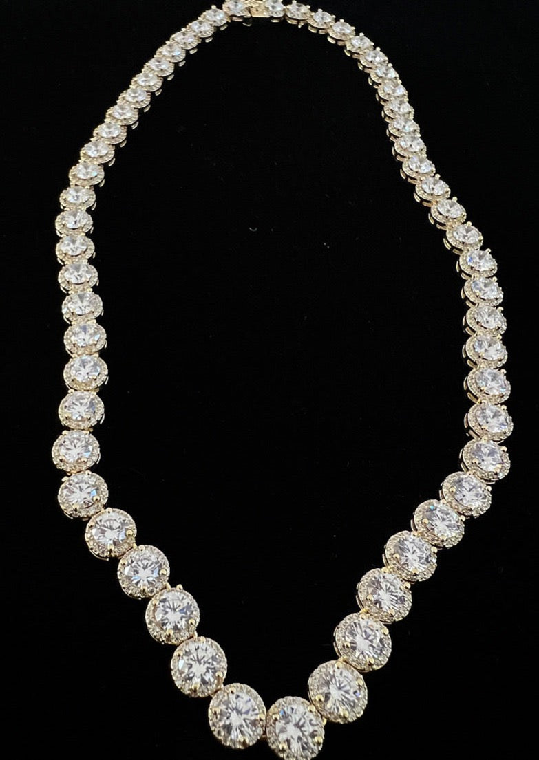 Tiffany Crystal Necklace