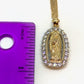 Virgin Mary w/ Crystals- mini